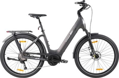 Elektrische fiets 27,5Inch - 20AH - LCD -75NM -9 Versnellingen -Aluminium design -Hydraulische schijfrem - Bereik tot 130km - Pedelec -E-MTB - voor dames en heren - Grijs
