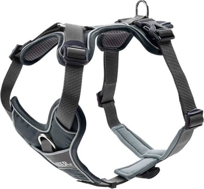 Hunter Harnas Divo Grijs&Grijs - Hondentuig - Xs 34-47 Cm