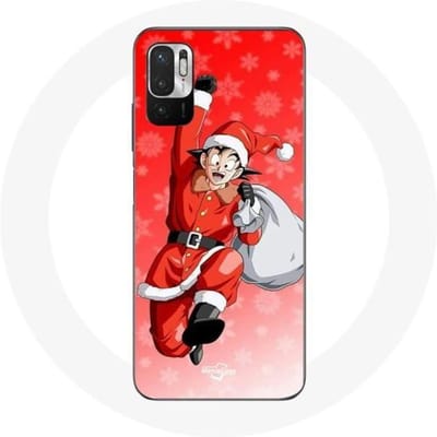 Coque pour Xiaomi Redmi Note 10T 5G Anime Son goku dragon ball Le jour de Noël 2023