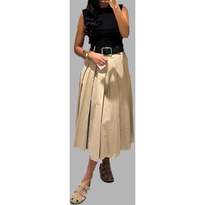 Nieuwe Dameskleding Elegant Slank en Dun Casual Temperament Hoge Taille Jurk 3XL beige