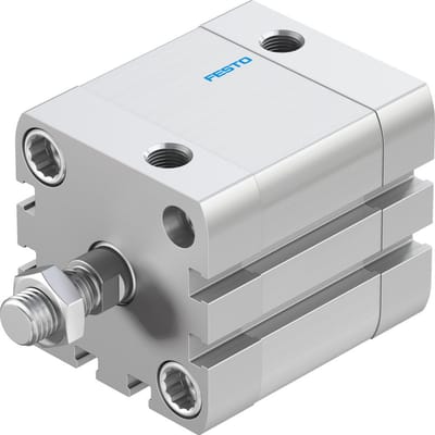 Festo Compacte Cilinder 40mm Boring 20mm Slag ISO 21287 Dubbelwerkend - 536292 - P2BMK