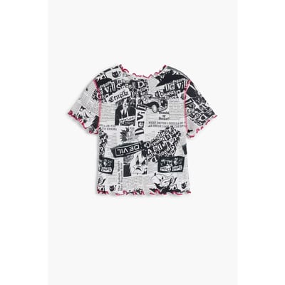 Meisjes-T-shirt Desigual Cruella