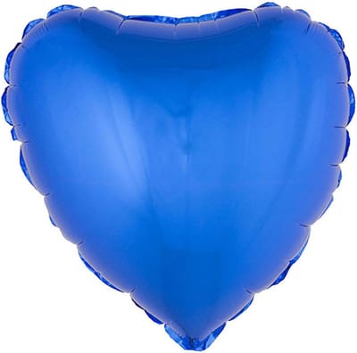 ESPA - Blauwe hart ballon 45 cm