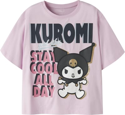 NAME IT - NKFJYNEL HELLOK SS NREG TOP BOX NOOS SKY - Meisjes - T-shirts