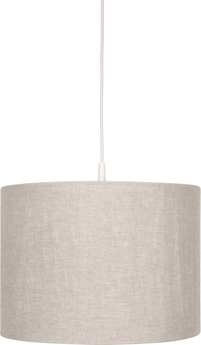 BINK Bedding Hanglamp/Lampenkap Bo zand 30cm inclusief pendel - uni - chambray - beige - zandkleur - babykamer - kinderkamer - verlichting - decoratie