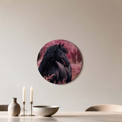 KitchenArt - Velvet Spirit - Muurcirkel Binnen - ø 40 cm - Wandcirkel - Mét Ophangsysteem - Wanddecoratie - Muurdecoratie