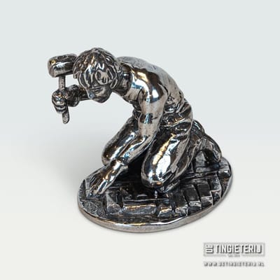 Miniatuur Stratenmaker - Stratenmaker Klein - Jubileum - Cadeau - Uniek geschenk - Beeldje Stratenmaker