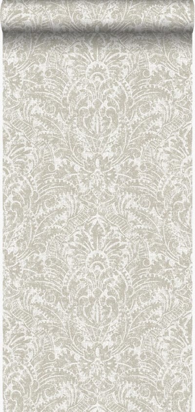 Origin Wallcoverings behang ornamenten donker beige - 53 cm x 10.05 m - 347308