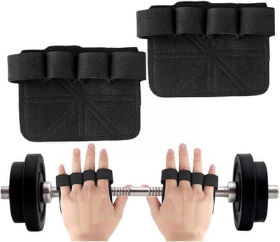 Leren Handvatten voor Tillen van Straps, Grip Hulp voor Pull-Ups, Fitness en Krachttraining, Ideaal voor Bodybuilding en Sportprestaties