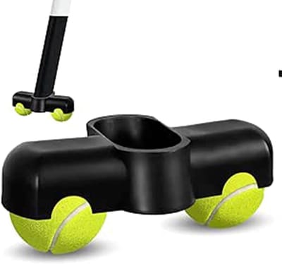 Fietstrainer Accessoires - Wipplaten Set - Indoor Cycling - Effectieve Schokdemping - 21x14 cm - Zwart