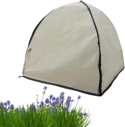 Plantenkas Buiten - Kweekkas Beschermhoes - Planten Beschermen - Stormbestendig Ontwerp - 52x52x52 cm - Transparant