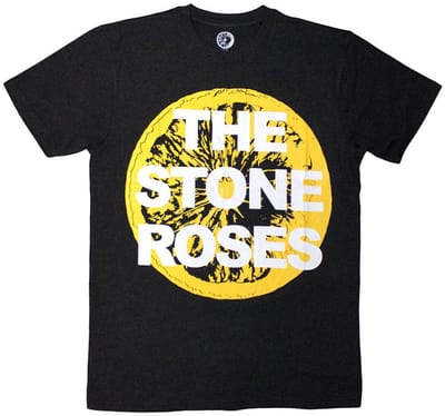 The Stone Roses - Large Lemon Heren T-shirt - S - Grijs