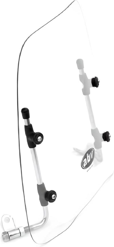 Universeel windschild voor bromfiets, scooter en quad - accessoires en onderdelen