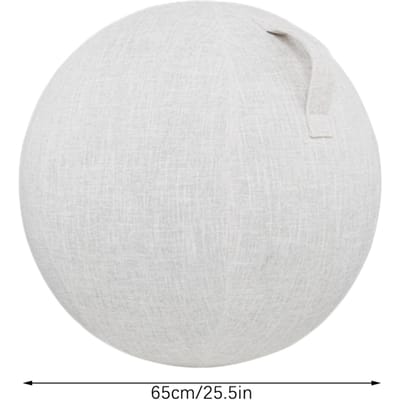 55cm 65cm 75cm Katoen+Linnen Beschermende Yogabalhoes Oefenbal Bescherming Huidwikkel Accessoire beige