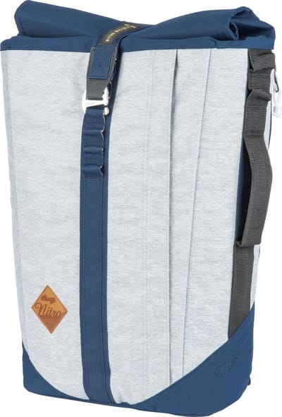 NITRO Vrije tijd rugzak Rugzak met laptopvak Urban Collection Scrambler Backpack 28L Morning Mist Grijs Blauw