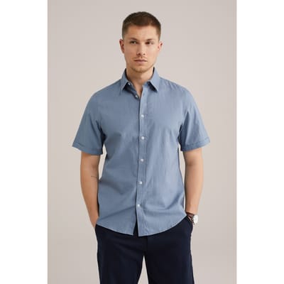 WE Fashion Shirt Blue Taglia: S | Camicie Casual Outlet | Uomo | Blu