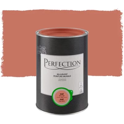 Perfection Ultradekkend Muurverf - Mat - Terra Roze - 1l