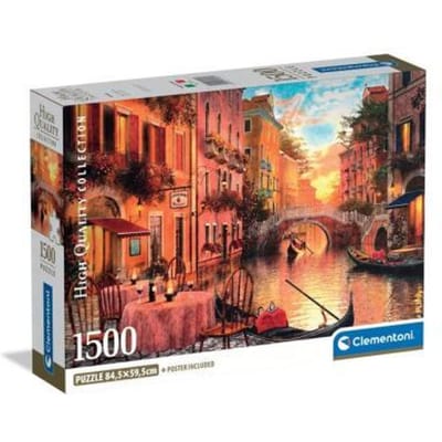 Clementoni - Puzzel - 1500 Stukjes - Venezia - Puzzel Voor Volwassenen - High Quality Collection