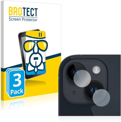 Screenprotector 3 Stuks voor Apple iPhone 14 Plus (ALLEEN Camera Lens) Beschermglas transparant
