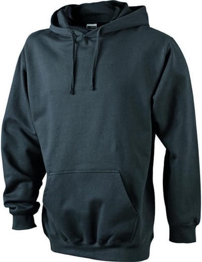 James and Nicholson Unisex Hooded Sweatshirt (Grafiet)