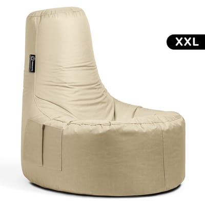 Casacomfy – Gamer XXL – Zitzak – Beige – Volwassenen – Waterbestendig