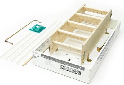 Roto Vliering trapbak cadet norm 3-delig 112 x 70cm