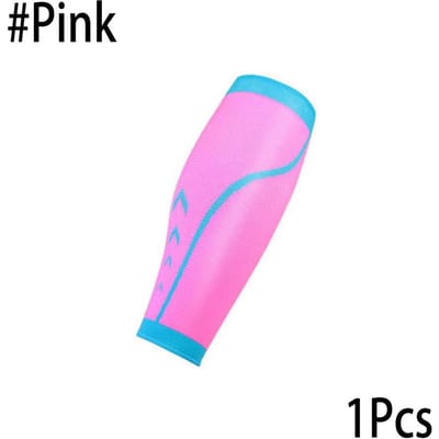 1 Stuk Kuitcompressiemouwen voor Mannen & Vrouwen, Voetloze Compressiesok voor Fietsen Hardlopen Beenwarmers Zon UV Bescherming XL roze