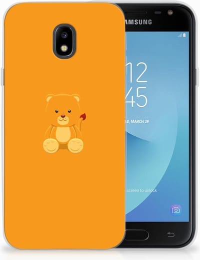 Samsung Galaxy J3 2017 Telefoonhoesje met Naam Baby Beer