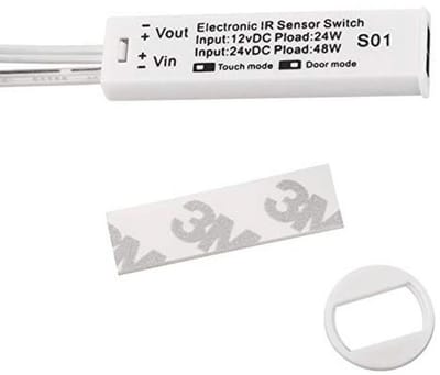 Inbouwsensor met touch functie voor deur- of handbeweging