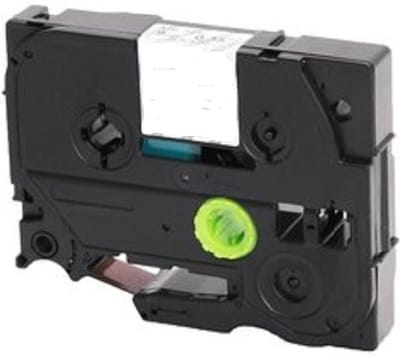 Print-Equipment Alternatief voor Brother P-touch tape TZ-735 / TZe-735 wit op groen 12 mm