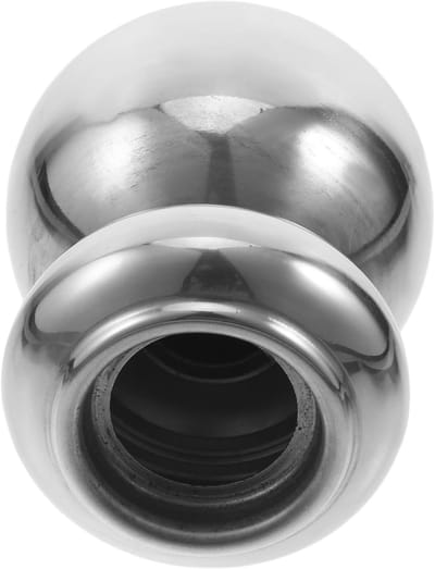 Trapleuning Afdekking - Hek Bal - Hekwerk Afwerking - Roestvrij Staal - 32mm Diameter - Zilver