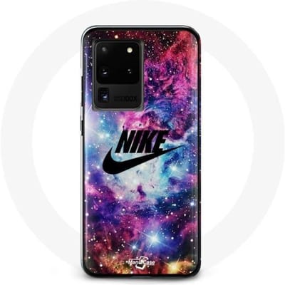 Coque pour Samsung Galaxy S20 Ultra Nike Logo Espace Coloré