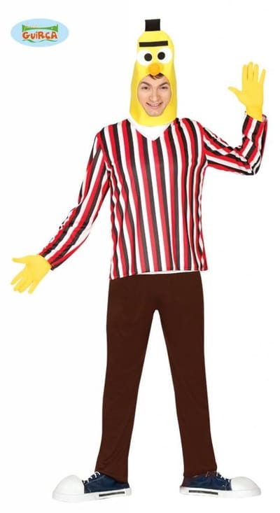 Bert sesamstraat pak - Maat M