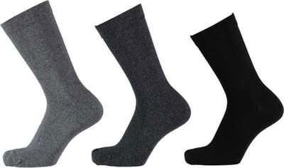Apollo - 6-Pack - Katoenen Damessokken - Diverse Kleuren - 3-Pack - Heren / Dames - multi grijs - 35-38 - 158060000