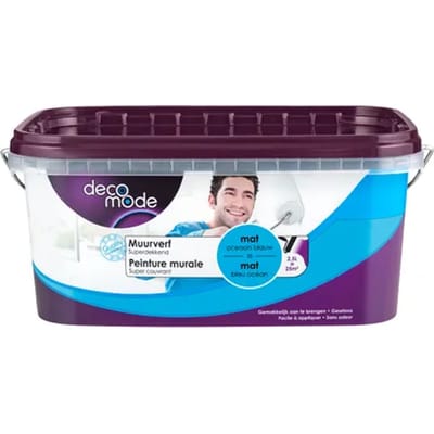 Decomode Muurverf - Mat - Oceaan Blauw - 2,5l