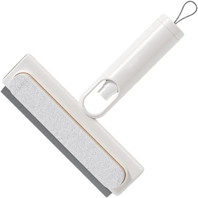Glasschraper - Raamwisser Schraper - Gladde Oppervlakken Reinigen - Ingebouwde Sproeier - 19.5 x 24 cm - Niet gespecificeerd
