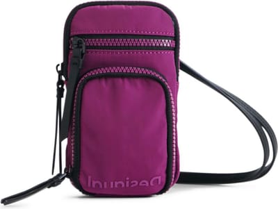 Desigual Telefoontasje Mone Logout Dafne Smartphone Bag Red Paars
