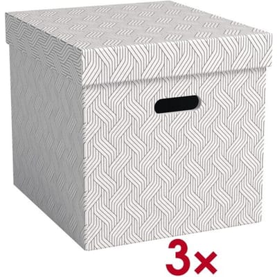 Leitz Opbergdoos VON Wit 29 l (b x h x d) 320 x 315 x 365 mm 3 stuk(s)