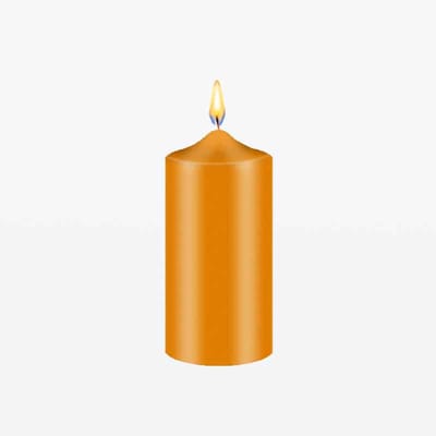 Meloen oranje kaars kleurstof - 10 gr