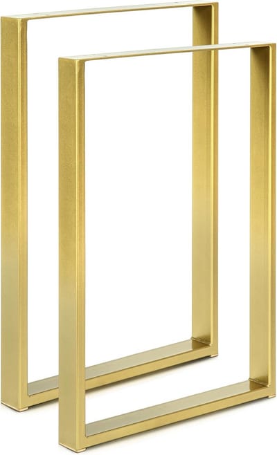 Set van 2 Metalen Tafelpoten voor Bureau of Eettafel - Diverse Kleuren en Maten