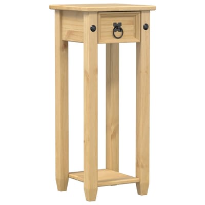 vidaXL - Plantenstandaard - Corona - 30x30x73 - cm - massief - grenenhout