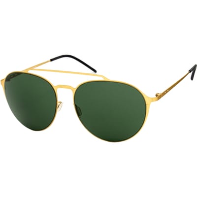 Lunettes ITALIA INDEPENDENT 0221-120-120. Lunettes de soleil, Couleur dorée. Kobieta.