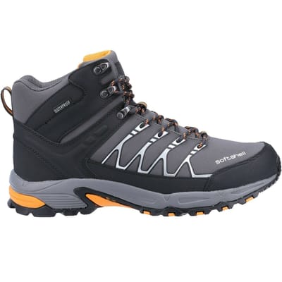 Cotswold Heren Abbeydale Wandelschoenen (Grijs/Oranje)