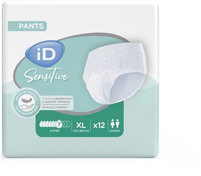 iD Sensitive Pants Super XL - 1 pak van 12 stuks