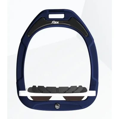 Zijwaartse Grip Hakken Marine/Wit/Bruin Flex-On Green Composite