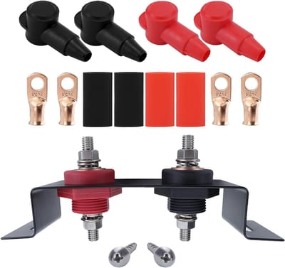 Auto Startkabels - Noodstroom Oplossing - Accu Starten - Compact Ontwerp - 250A - Zwart