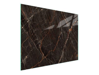 TMK ArtDeko - Snijplank Glas - 52x30 cm - Marmer - Antislip