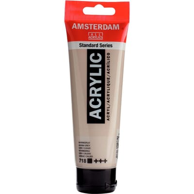 Amsterdam Standard Series Acrylverf Tube 120 ml Warmgrijs 718