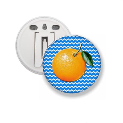 Button Met Clip - Manderijn