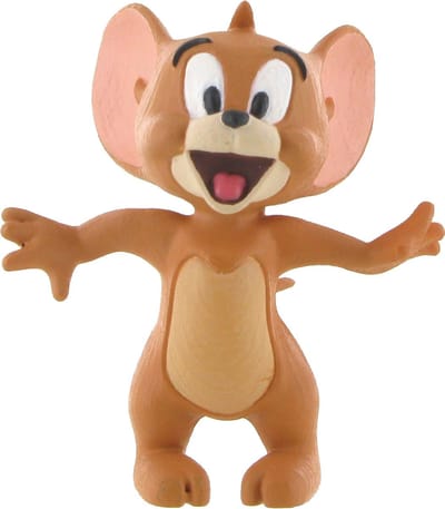 Comansi Speelfiguur Tom & Jerry 'smiling' 6 Cm Bruin